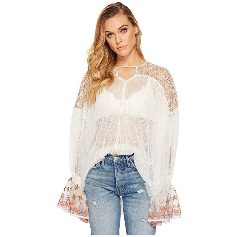 Free people joyride sheer top